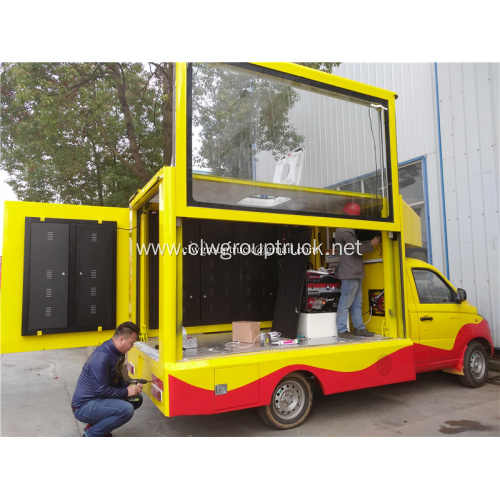 Waterproof LED Screen Display Advertising Vehicle